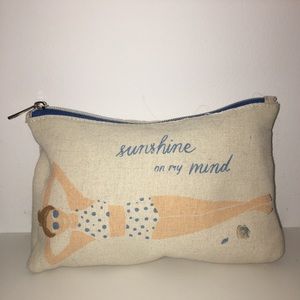 Anthropologie Makeup Bag